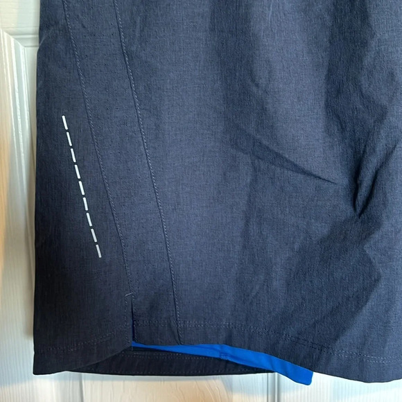 Unipro men’s blue lined athletic shorts size large - Picture 3 of 8